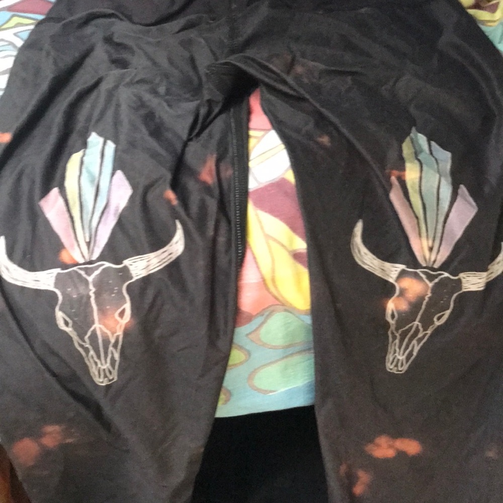 Boho patterned teeki leggings